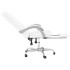 Silla de oficina reclinable cuero sintético