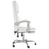 Silla de oficina reclinable masaje cuero sintético