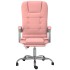 Silla de oficina reclinable masaje cuero sintético