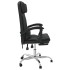 Silla de oficina reclinable masaje cuero sintético