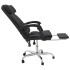 Silla de oficina reclinable masaje cuero sintético