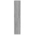 Zapatero de madera contrachapada gris Sonoma 54x34x183