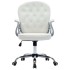 Silla de oficina giratoria de cuero sintético