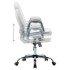 Silla de oficina giratoria de cuero sintético