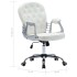 Silla de oficina giratoria de cuero sintético