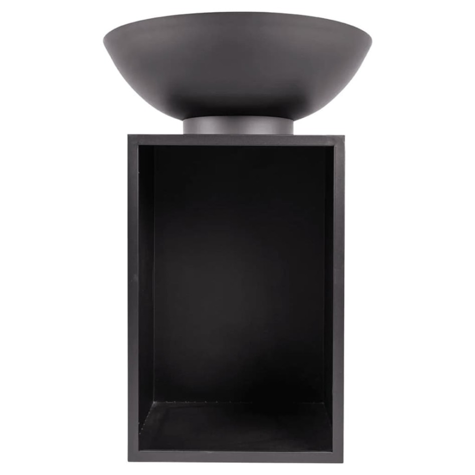 RedFire Chimenea de jardín con barbacoa y cubierta ONYX Classic 60