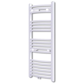 Radiador toallero de baño con rieles curvados 600 x 1160