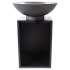 RedFire Chimenea de jardín con barbacoa y cubierta ONYX Classic 60