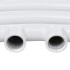Radiador toallero de baño con rieles curvados 600 x 1160