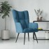 Sillón de relax de terciopelo