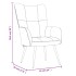 Sillón de relax de terciopelo