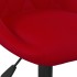 Taburetes de cocina 2 unidades terciopelo rojo vino