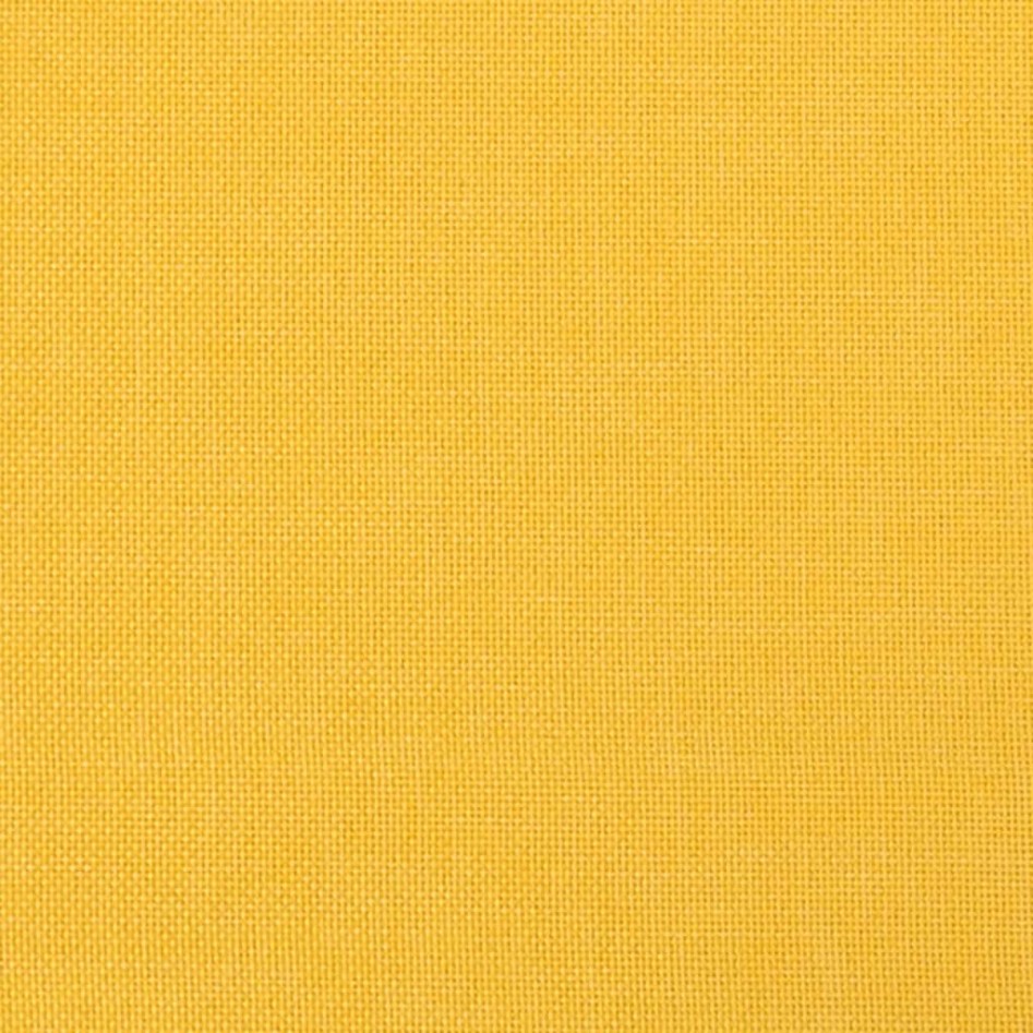 Sillón de relax de tela amarillo