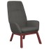 Sillón de relax de tela gris