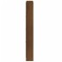Mueble zapatero madera contrachapada marrón roble 59x17x150