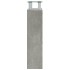 Mueble zapatero madera contrachapada gris hormigón 63x24x104