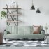 Sofá cama con reposabrazos terciopelo gris
