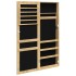 Espejo con joyero de pared 37,5x10x106