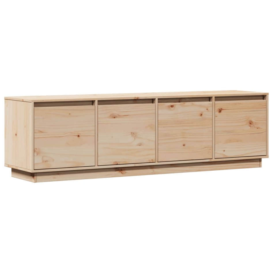 Mueble de TV de madera maciza de pino 156x37x45