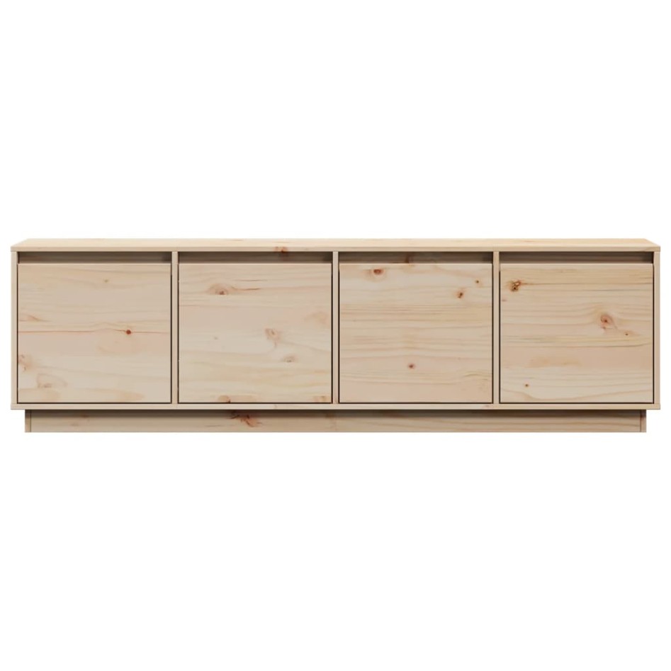 Mueble de TV de madera maciza de pino 156x37x45