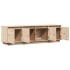 Mueble de TV de madera maciza de pino 156x37x45