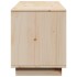 Mueble de TV de madera maciza de pino 156x37x45