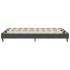 Cama box spring tela gris oscuro 120x200