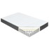 Cama box spring tela gris oscuro 140x200