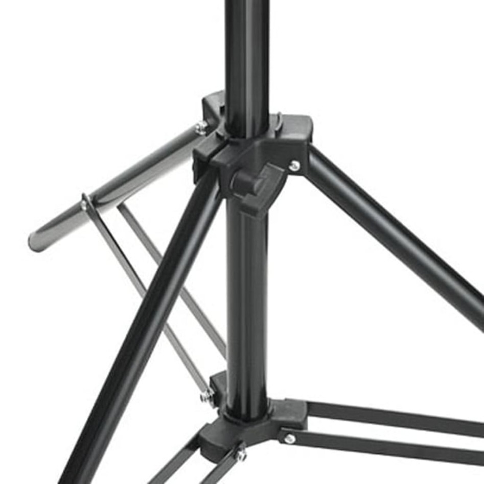 Kit estudio fotográfico con telón de fondo, lámparas y