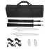Kit estudio fotográfico con telón de fondo, lámparas y