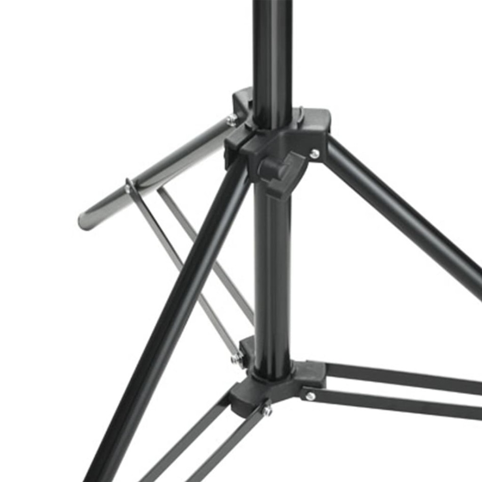 Kit estudio fotográfico con telón de fondo, lámparas y