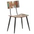 Sillas de comedor 4 unidades madera maciza