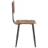 Sillas de comedor 4 unidades madera maciza