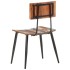 Sillas de comedor 4 unidades madera maciza