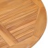 Set de comedor de jardín plegable 5 pzas madera maciza de