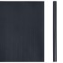Paneles de privacidad 4 uds PVC gris oscuro mate 35x0,19