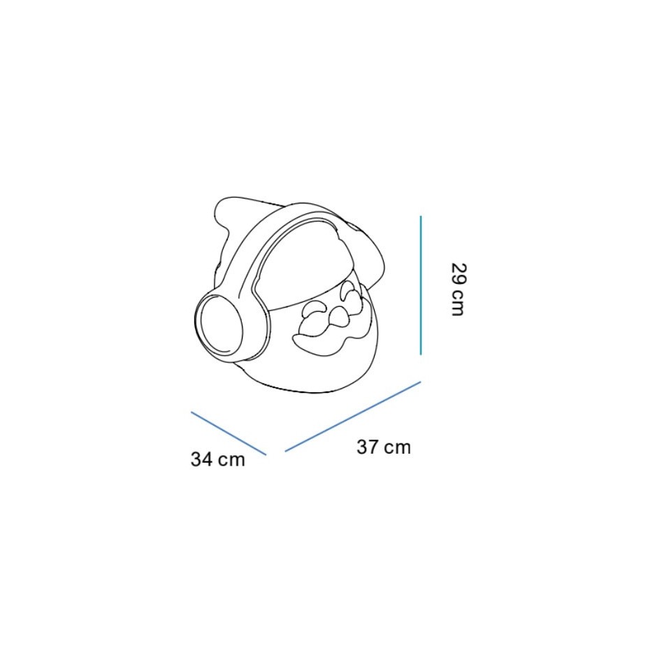 Santa Klaus Lámpara