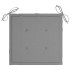 Set de comedor exterior plegable 5 piezas con cojines