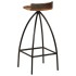 Taburetes de cocina 2 unidades madera maciza