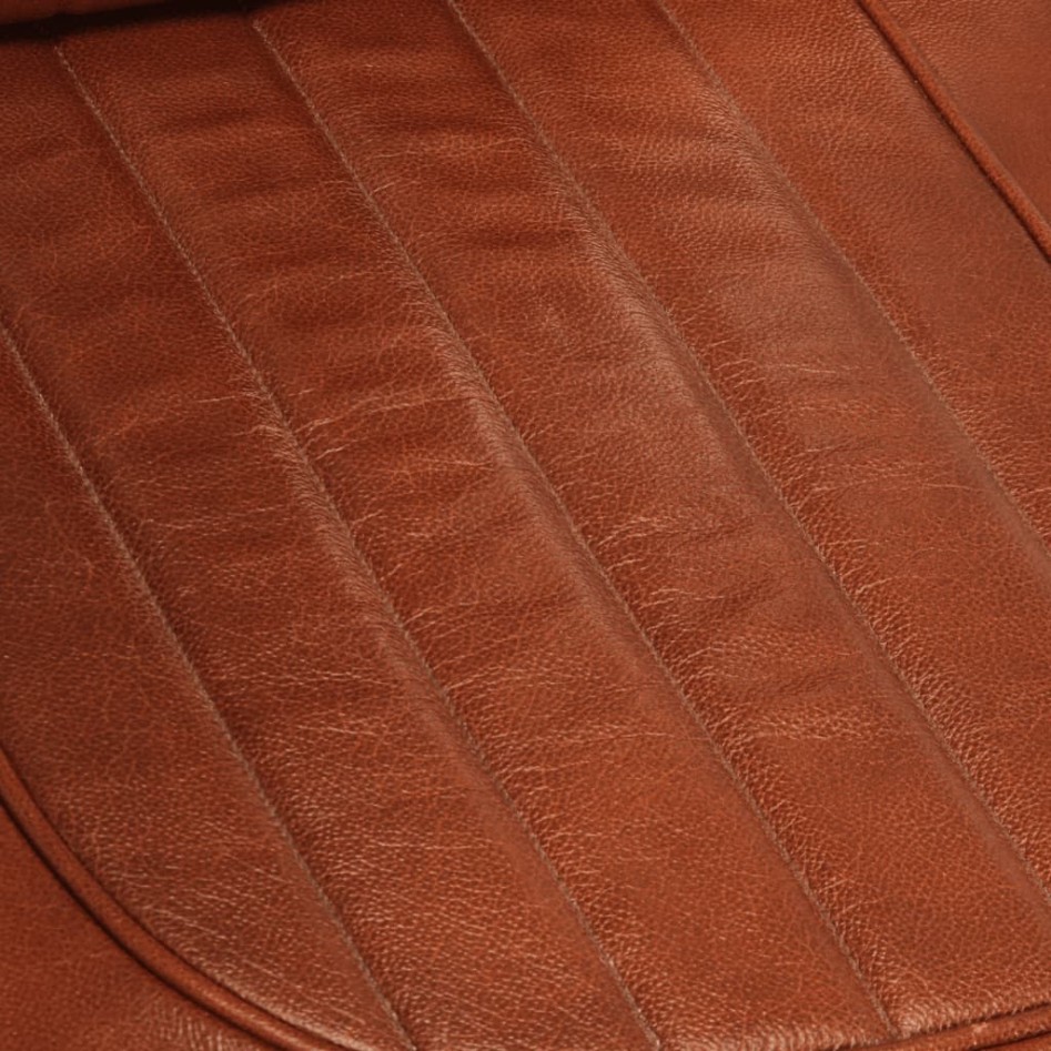 Sillon de aviador de cuero auténtico