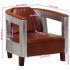 Sillon de aviador de cuero auténtico