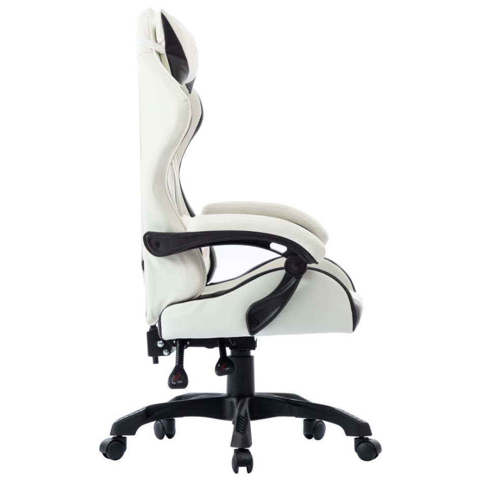 Silla gaming de cuero sintético