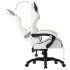 Silla gaming de cuero sintético
