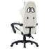Silla gaming de cuero sintético