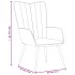 Sillón de relax con taburete de terciopelo gris