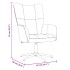 Sillón de relax de terciopelo gris