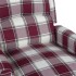 Sillón de masaje reclinable de tela