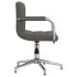 Silla de oficina giratoria tela gris
