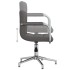 Silla de oficina giratoria tela gris