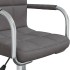 Silla de oficina giratoria tela gris